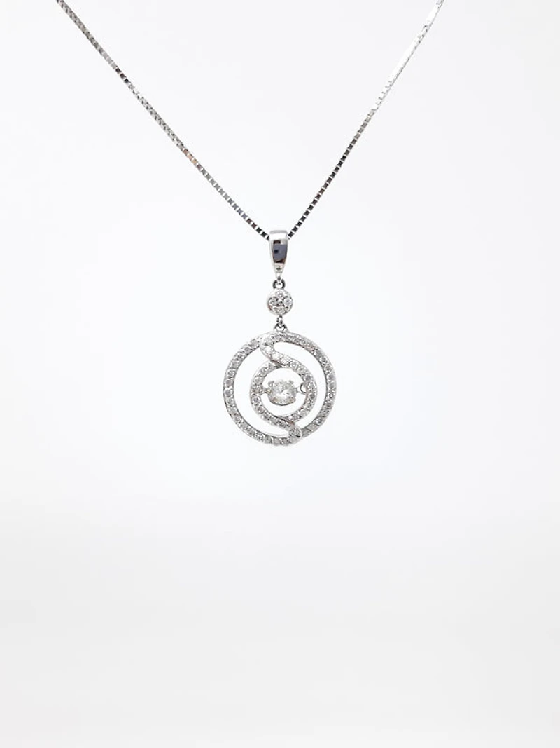 Diamond "Pulse" Pendant