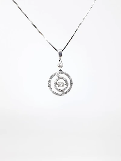 Diamond "Pulse" Pendant