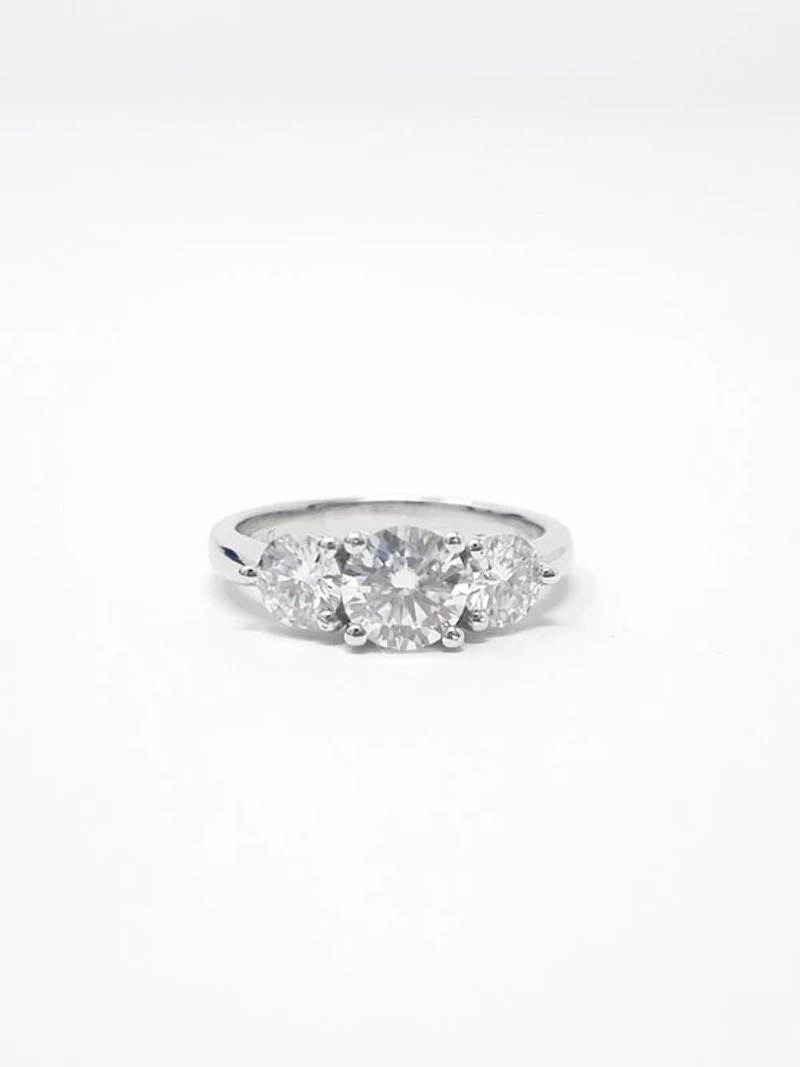 Moissanite Engagement Ring
