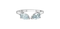 14K Gold 1.00cttw Lab Grown Pear Cut Diamond Ring - / 4.5