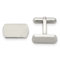 Stainless Steel Polished Cufflinks