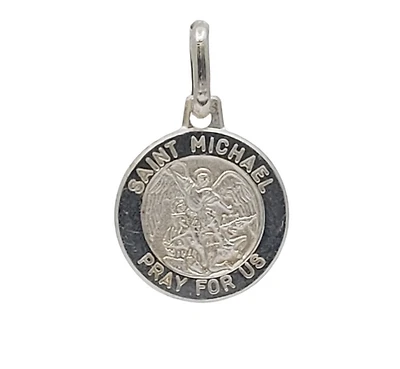 St. Michael Sterling Silver Charm