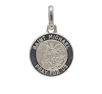 St. Michael Sterling Silver Charm