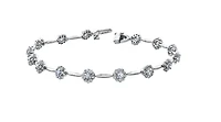 14K White Gold 2.03cttw Diamond Tennis Bracelet, 7"