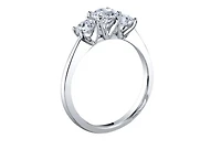 Platinum 0.50-1.00cttw Canadian Round Brilliant Multi Stone Diamond Engagement Ring - 0.50 Carat Total /