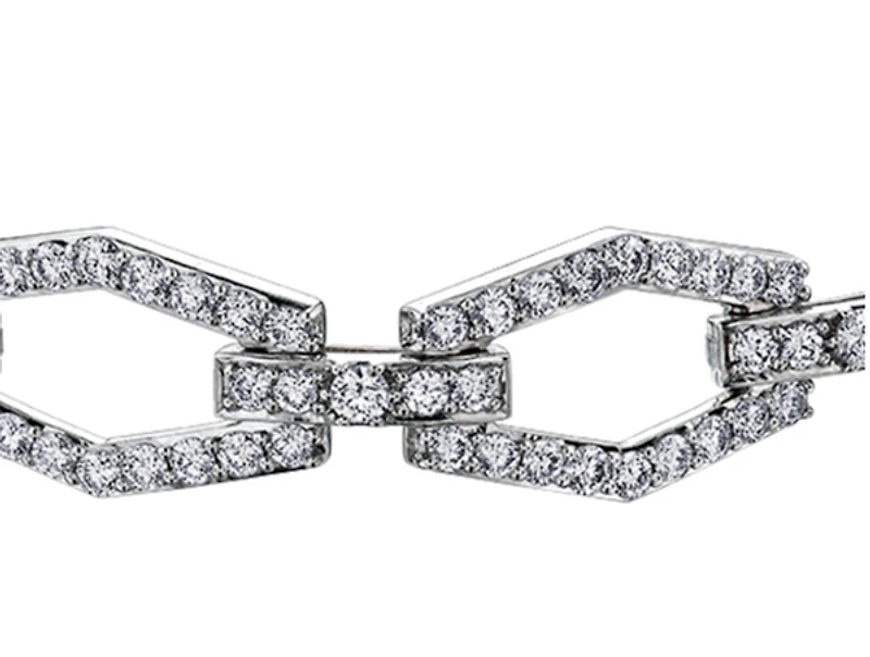14K White Gold & Palladium Alloy (hypoallergenic) 6.00cttw Canadian Diamond Tennis Bracelet