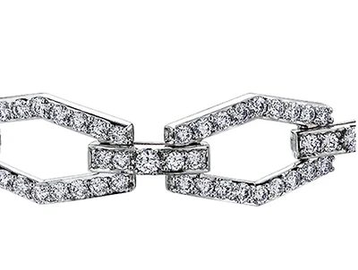 14K White Gold & Palladium Alloy (hypoallergenic) 6.00cttw Canadian Diamond Tennis Bracelet