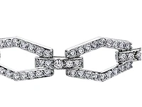 14K White Gold & Palladium Alloy (hypoallergenic) 6.00cttw Canadian Diamond Tennis Bracelet