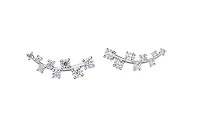 14K White Gold 1.02cttw Canadian Diamond Stud Earrings