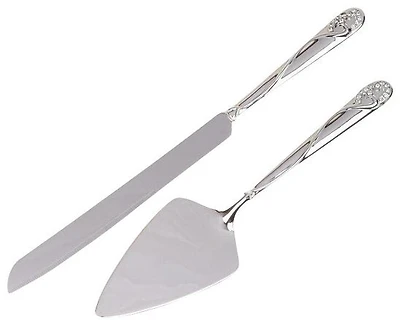 2 Piece Silver Cake Server WJ1CS