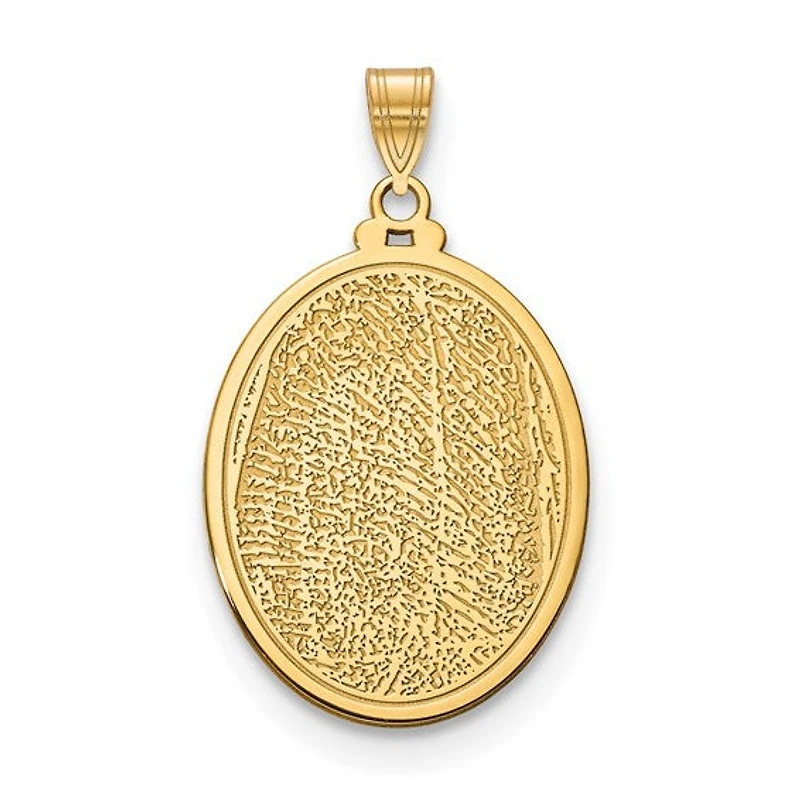 Personalized Fingerprint Pendant - Sterling Silver