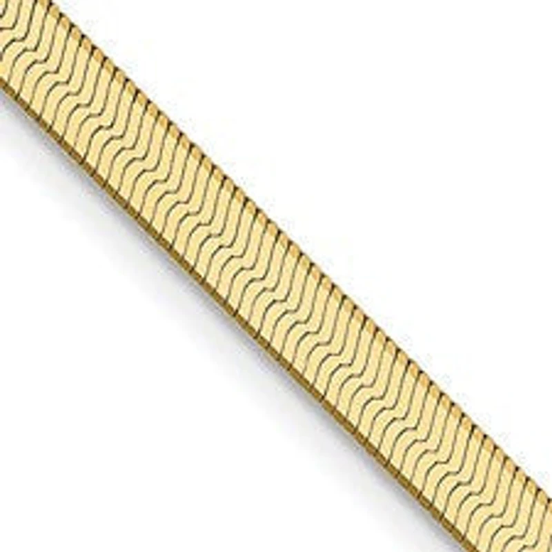 10k 5.5mm Silky Herringbone Chain