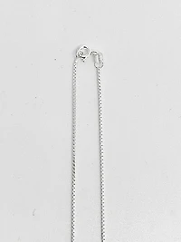 925 Sterling Silver 1.1mm Polished Boxed Chain with Spring Clasp