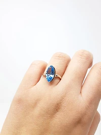 Blue Topaz Ring
