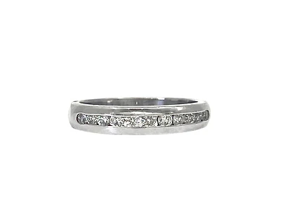 14K White Gold 0.33cttw Diamond Ring - Size 6.5