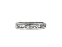 14K White Gold 0.33cttw Diamond Ring - Size 6.5