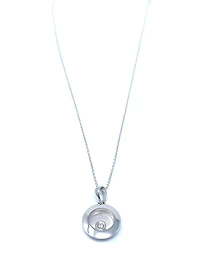 White Gold Diamond Pendant