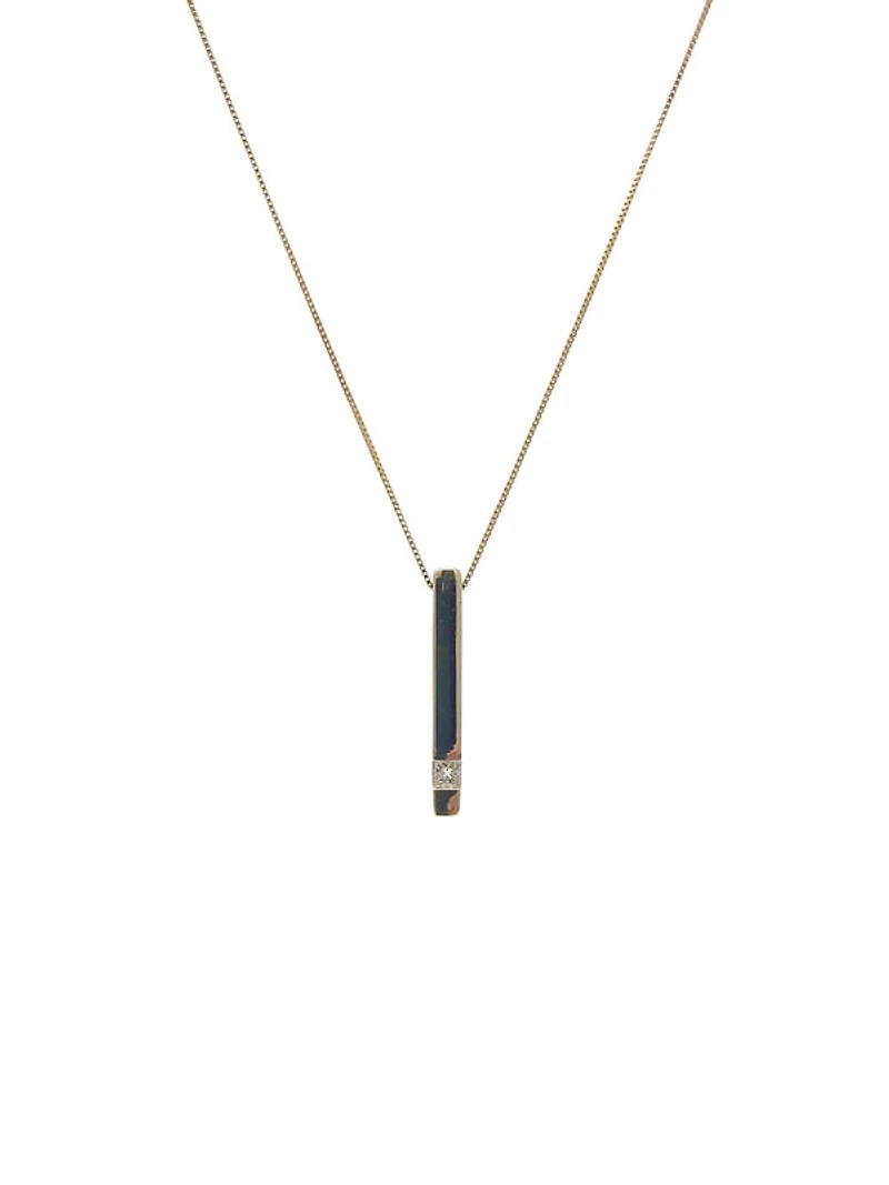 Gold and Diamond Necklace