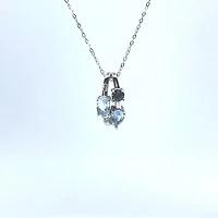 Aquamarine & Blue Topaz Pendant