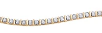 10K Yellow Gold 1.50cttw Diamond Tennis Bracelet, 7" - Yellow Gold