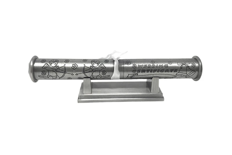 Wedding Certificate Holder & Stand (sold separately)
