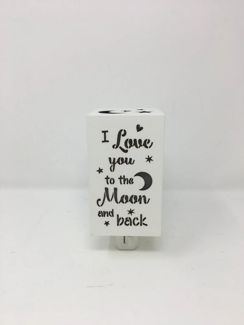 LED Nightlight - Moon & Back