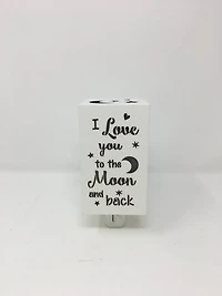 LED Nightlight - Moon & Back