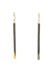 10K Yellow Gold 57mm Earrings