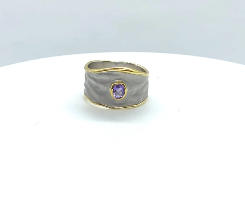 Amethyst ring - 7