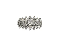 14K White Gold 2.60cttw Diamond Band - Size 6.5
