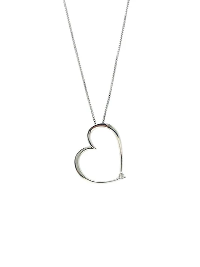 Diamond Silver Necklace