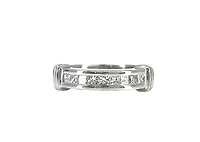 14K White Gold 0.55cttw Diamond Ring - Size 6.5