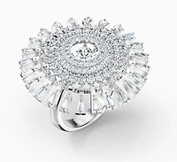 Swarovski Sparkling Dance Dial Up Ring 5572513- Discontinued - 4.5