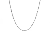 Silver 925 Singapore High Polish 18" Chain