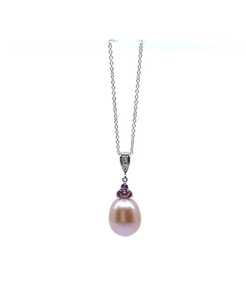 10K White Gold Fresh Water Pearl