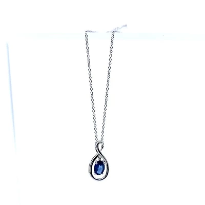 Blue Sapphire Pendant