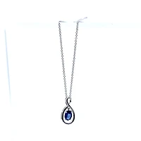 Blue Sapphire Pendant