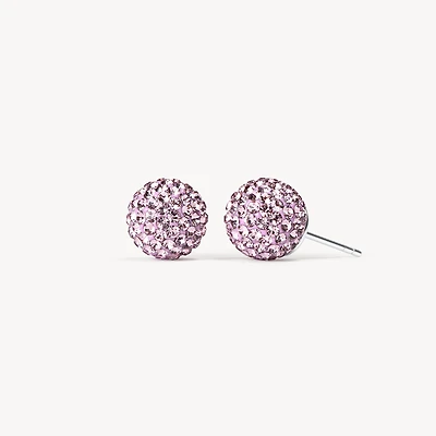 Lilac Sparkle Ball™ Stud Earrings