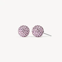 Lilac Sparkle Ball™ Stud Earrings