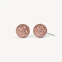 Desert Rose Sparkle Ball™ Stud Earrings