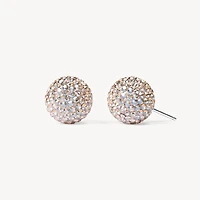Champagne Sparkle Ball™ Stud Earrings