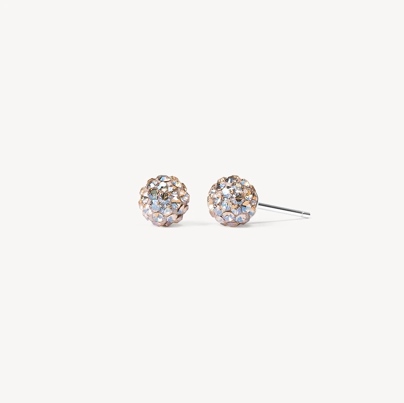 Champagne Sparkle Ball™ Stud Earrings