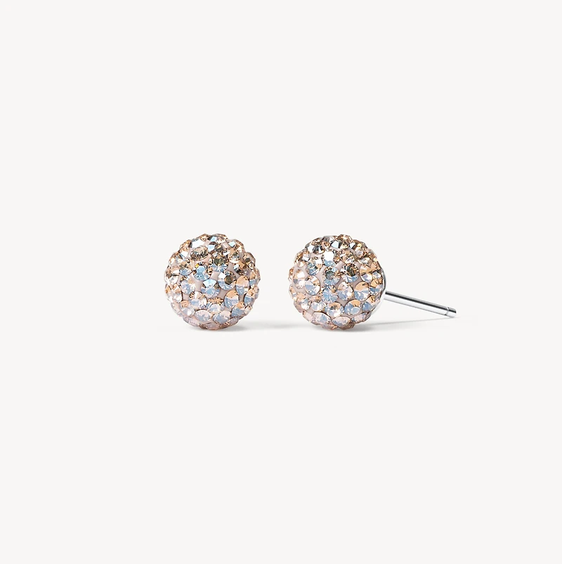 Champagne Sparkle Ball™ Stud Earrings