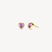 Adore Bezel Stud Earrings