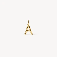Braided Letter Charm