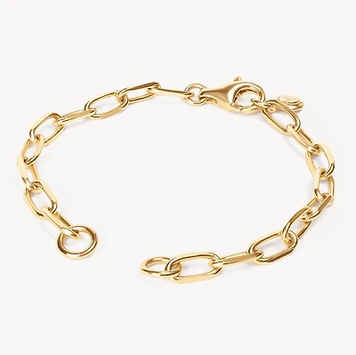 Clip Chain Charm Bracelet Base