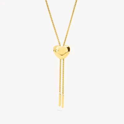 Puffy Heart Bolo Tie