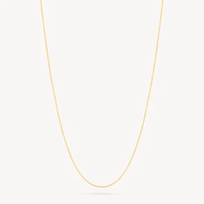 14K Box Chain With Extender