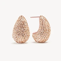 Dream Puff Sparkle Stud Earrings