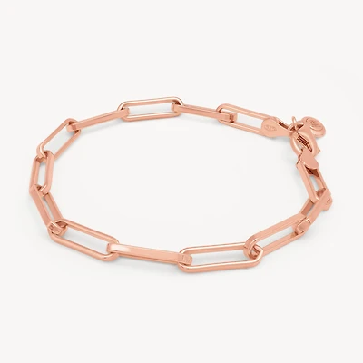 Rose Gold Era Chain Bracelet
